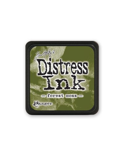 Mini Distress Ink Pad - Forest Moss de Tim Holtz | Ranger
