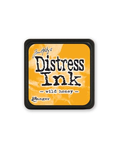 Mini Distress Ink Pad - Wild Honey de Tim Holtz