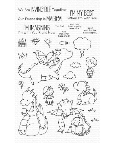 Tampon clear - Magical Friends | My Favorite Things
