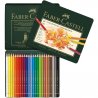 Crayons de couleur Polychromos - Boîte métal 24 pièces | Faber Castell