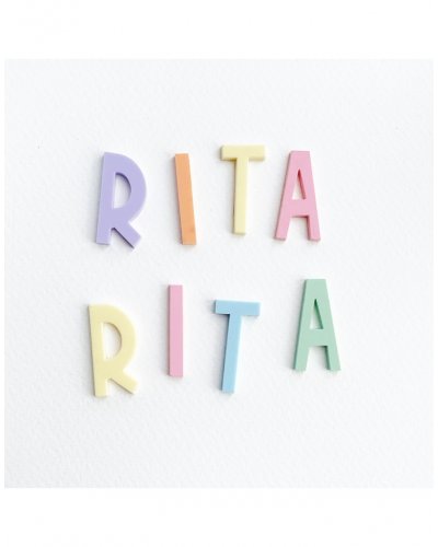 Lettre X acrylique | RitaRita