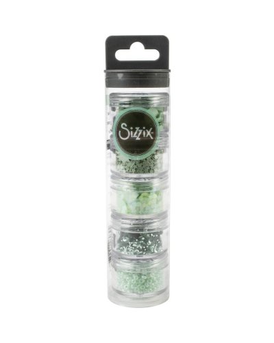 Mix Sequins & Perles - Green Tea | Sizzix