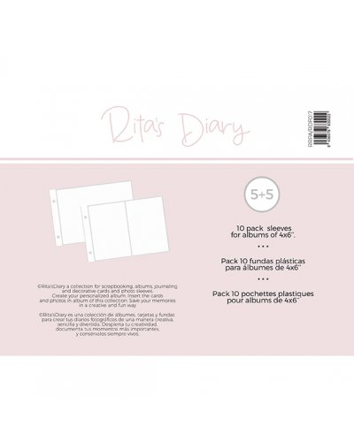 Rita's Diary - Pochettes 10x15cm - Mix