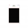 Tampon clear - Fond Noir pointillés - Memory Loquer | Lora Bailora