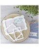 Alúa Cid - Lot 3 cadres acrylique blanc - Nuage - Ari