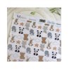 Papier calque - Peluches - Panda | RitaRita