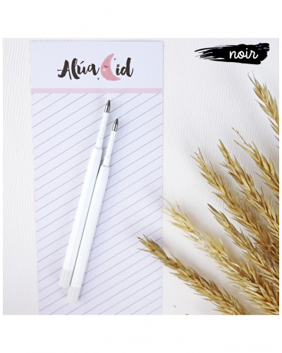 2 recharges - Noir pour Stylo Living la vida cuqui