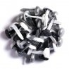 Attaches parisiennes - Tuxedo Sugar Coated Brads | Doodlebug Design