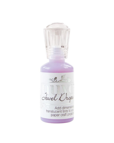 Nuvo Jewel drops - Pale Periwinkle