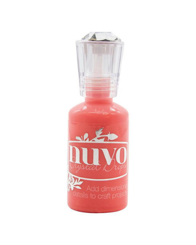 Nuvo Crystal Drops - Blushing Red