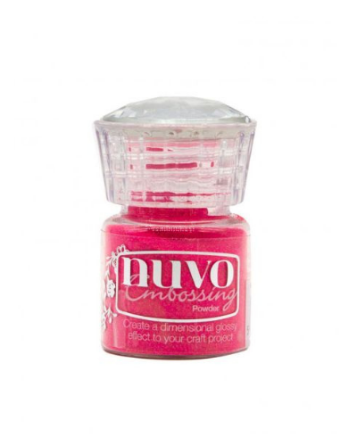 Nuvo Embossing powder - Strawberry Slush