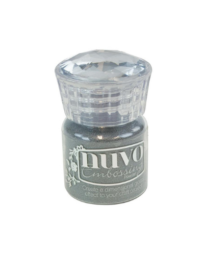 Nuvo Embossing powder - Classic Silver