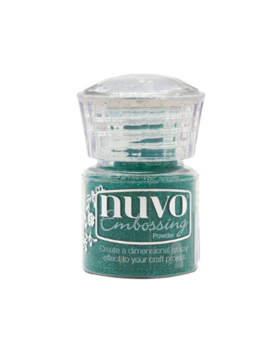 Nuvo Embossing powder - Glimmering greens