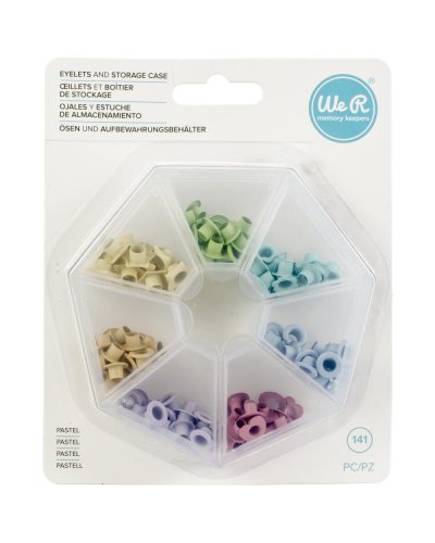 WRM - Boîte d'oeillets Pastel 140 unités