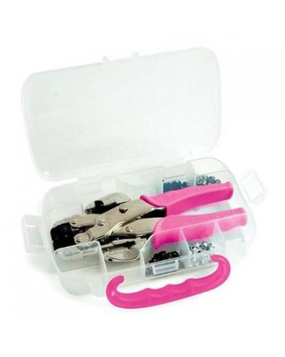 Coffret Crop-A-dile Pink Case | We R Makers