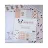 Bloc papiers 15x20 - Panda Rose | RitaRita
