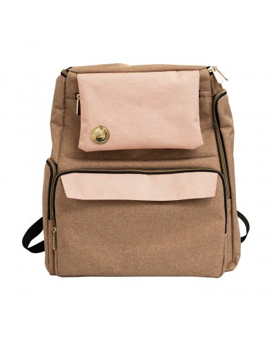 Sac à dos - Crafter's Bag - Taupe et Rose | We R Makers