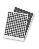 Scrapbook Adhesives - Mousse 3D - Thin Foam Squares Black Mix
