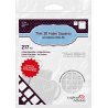 Mousse 3D - Thin Foam Squares White Mix | Scrapbook Adhesives