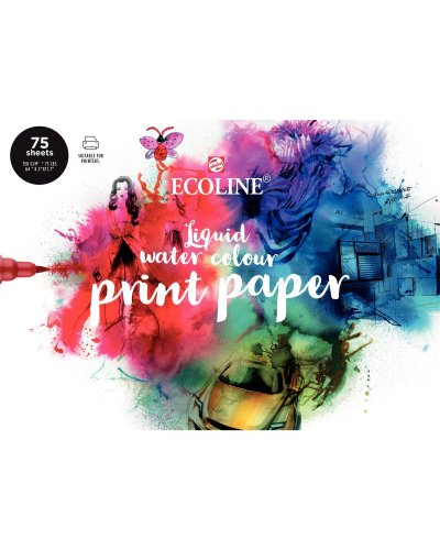 Ecoline - Papier Imprimante 150g/m2 de Royal Talens