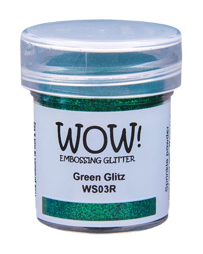 WOW! Poudre à embosser - Green Glitz
