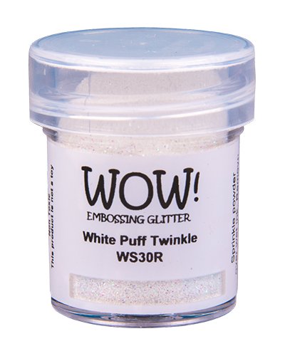 WOW! Poudre à embosser - White Puff Twinkle
