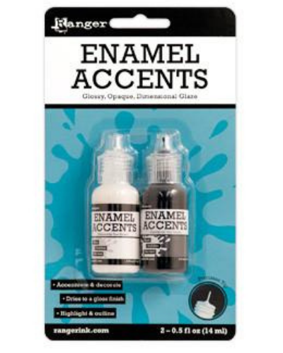 Ranger - Enamel Accents Black & White