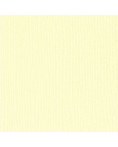 Bazzill - Mono Canvas 30x30 - Butter Cream