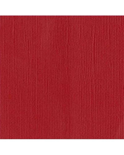 Bazzill - Mono Canvas 30x30 - Red