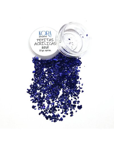 Kora Projects - Pépites acrylique pour shaker - Bleu