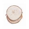 Lot 2 Rondins de bois Ø6-8cm | Dp Craft