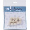 Lot 12 pompons - Crème | Artis Decor