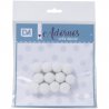 Lot 12 pompons - Blanc | Artis Decor