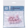 Lot 12 pompons - Rose | Artis Decor