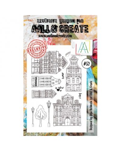 Aall&Create - Tampon clear - A6 Stamp Set #52