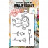 Tampon clear - A7 Stamp Set -359 - Raincoat | Aall & Create