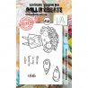 Tampon clear - A7 Stamp Set -360 - Wish | Aall & Create