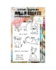 Aall&Create - Tampon clear - A6 Stamp Set #373 - Rescue puppies