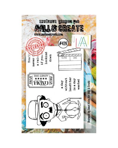 Aall&Create - Tampon clear - A7 Stamp Set #428 - Charlie