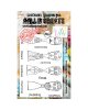 Aall&Create - Tampon clear - A6 Stamp Set #463 - The gentlemen