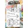Tampon clear - A7 Stamp Set -493 - All heart | Aall & Create