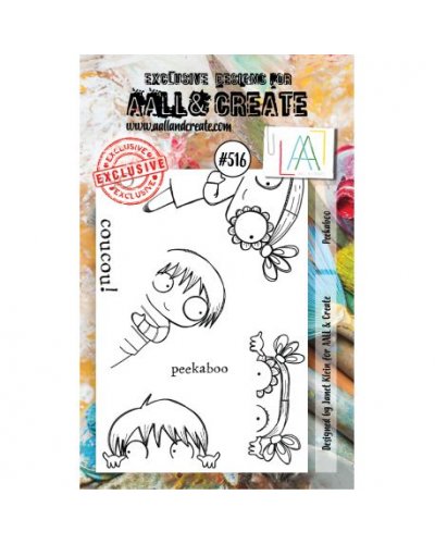 Aall&Create - Tampon clear - Stamp Set #516 - Peekaboo 