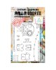 Aall&Create - Tampon clear - A6 Stamp Set #520 - Wash & dry