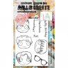 Tampon clear - A6 Stamp Set -527 - The boys | Aall & Create