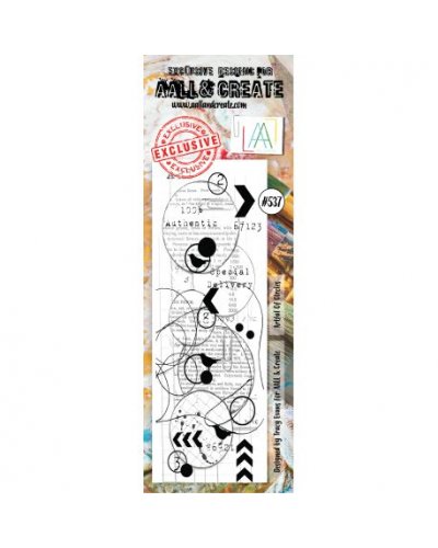 Aall & Create - Tampon clear - Stamp Set #537 - Artfull of circles
