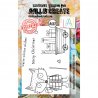 Tampon clear - A7 Stamp Set -607 - Holiday fox | Aall & Create