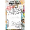 Tampon clear - A7 Stamp Set -613 - Cheshire cat | Aall & Create
