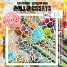 Pochoir - Stencil Set -55 - Crazy paving | Aall & Create