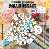 Pochoir - Stencil Set -115 - Spiral checked | Aall & Create