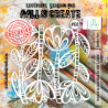 Pochoir - Stencil Set -130 - Quatro flori | Aall & Create